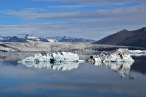 Jökulsarlon, lagoon, icebergs