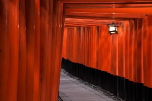 Kyoto, Fushimi Inari temple, torii, Japan
