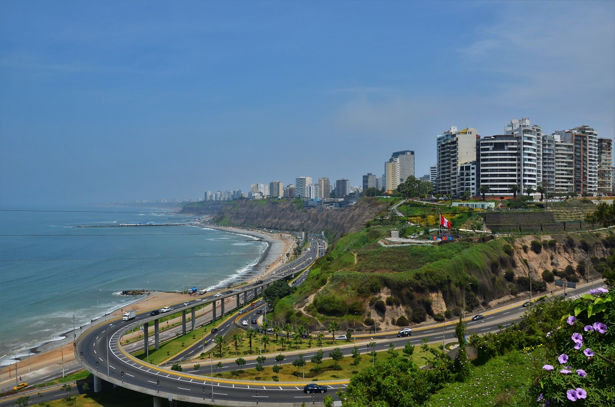 Lima, Barranco, Peru, seafront, Miraflores