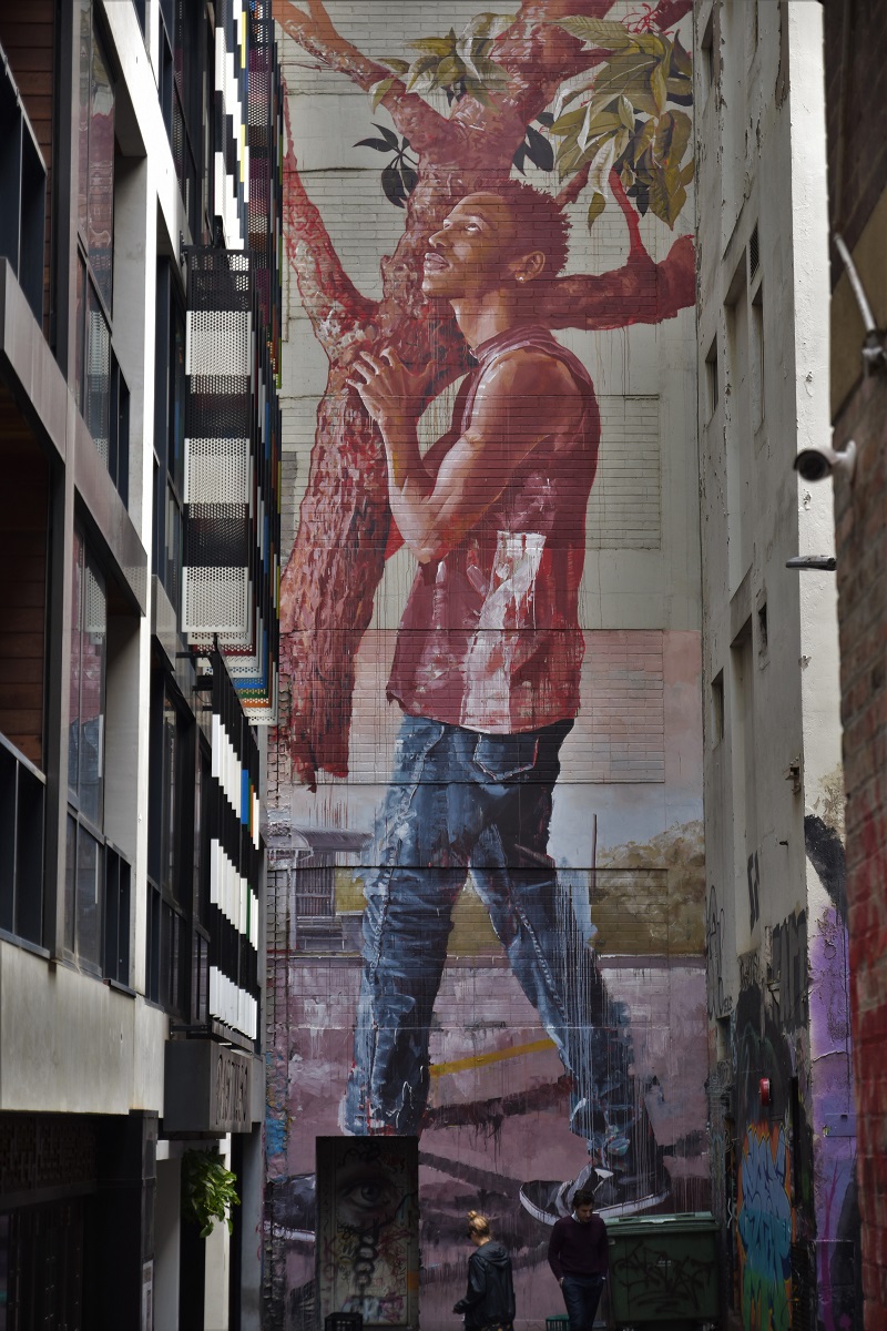 Melbourne, Australia, street art, ACDC Lane