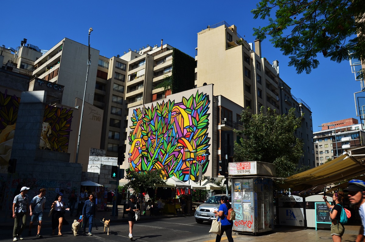 Santiago, Chile, street art