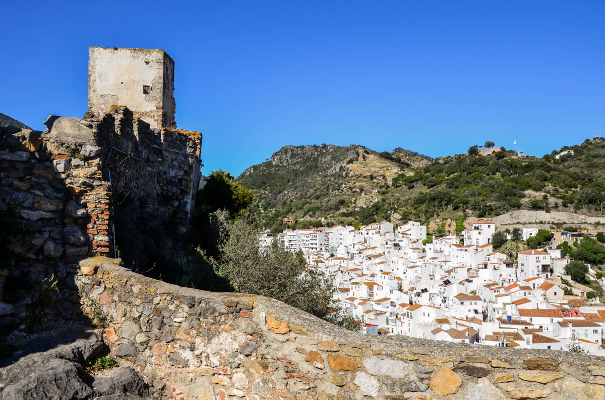 Andalusia, Spain, white village, Casares, castle