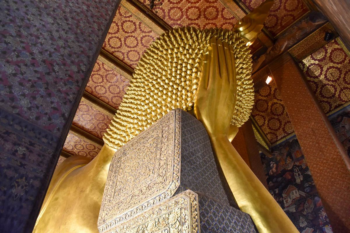 Bangkok, Thailand, Wat Pho Temple, Reclining Buddha
