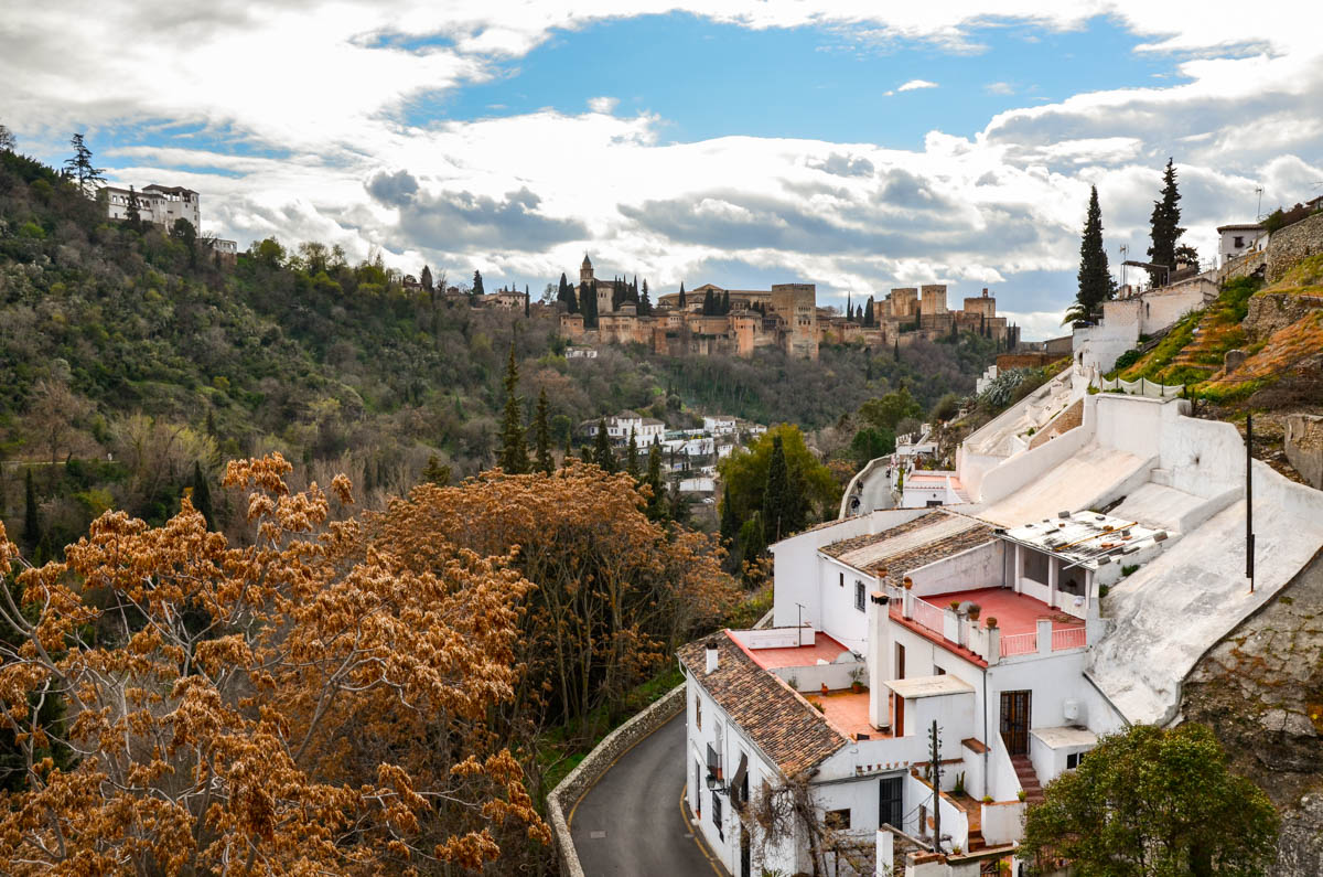 Spain, Andalusia, Granada, Sacromonte, Alhambra