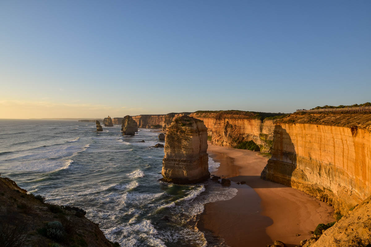 Great Ocean Road, Victoria, Australia, Twelve Apostles, sunset