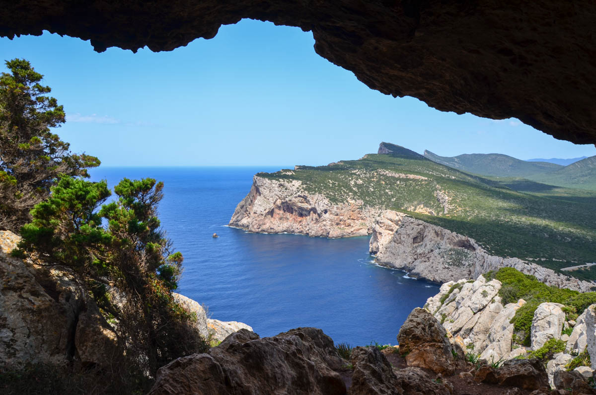 Sardinia, Italy, Capo Caccia, Grotta delle Brocche Rotte